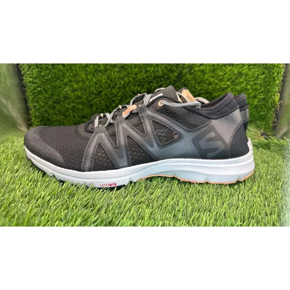 Salomon Crossamphibian Swift 393453 Athletic Sneaker Womens 9 Black Mesh Running